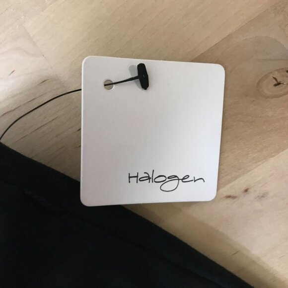 HALOGEN - WOMEN'S 16 - BLACK RAYON BLEND PENCIL SKIRT - Picture 8 of 9